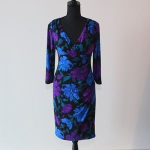 LAUREN RALPH LAUREN Blue/Purple Dress
